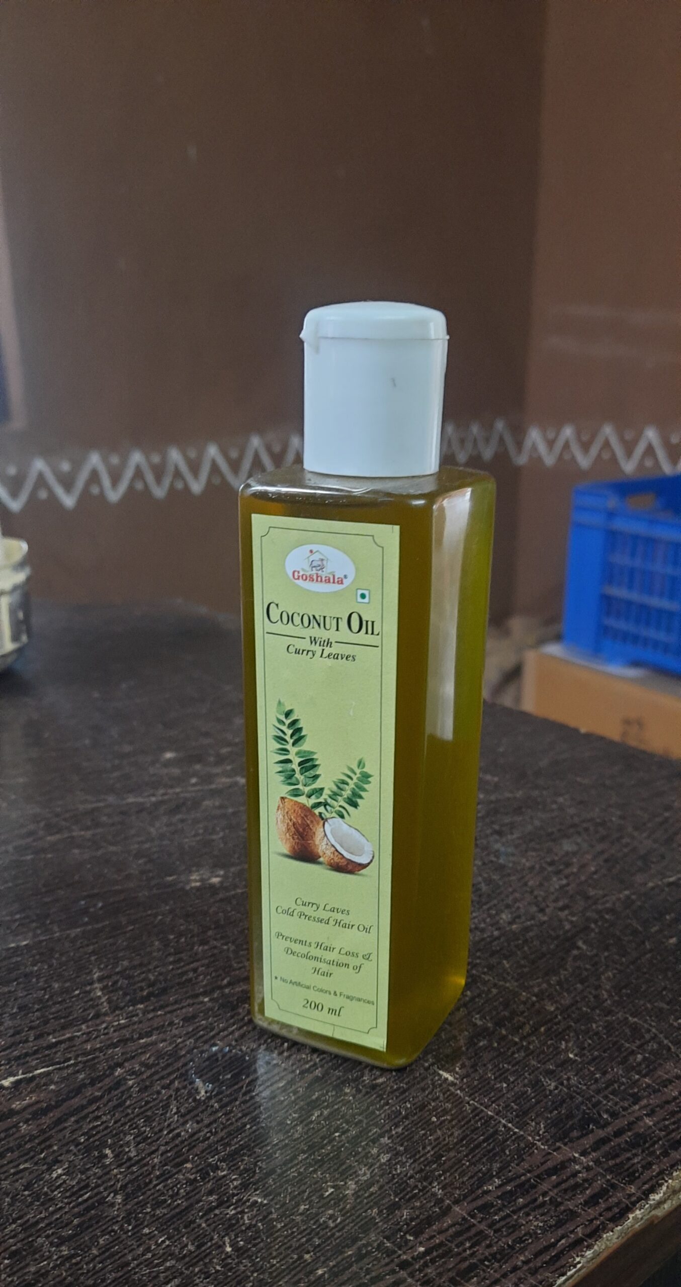 Curry Leaf Coconut Oil