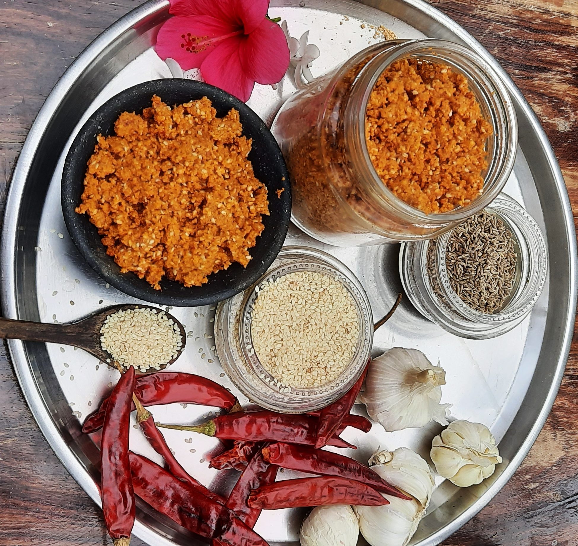 Sesame Chutney Powder (Nuvvula Karam)