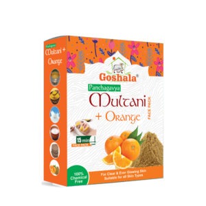 Panchgavya Multani+Orange FacePack